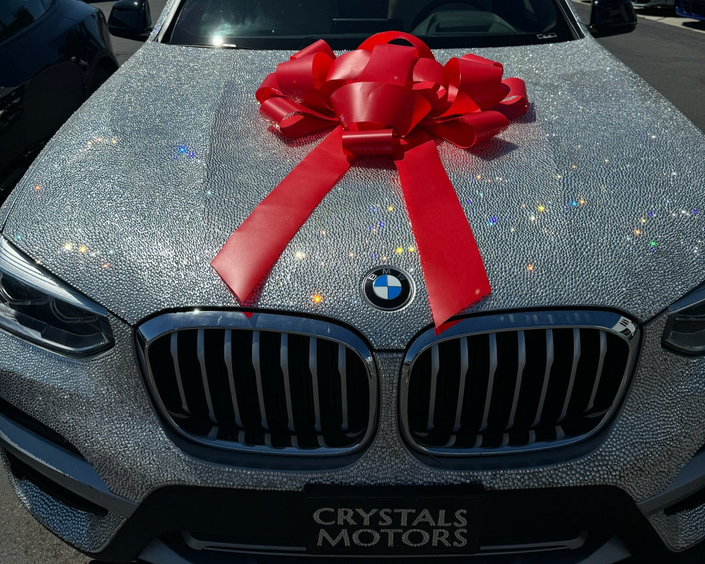 Unique crystal-covered BMW X3 – perfect for photoshoots, events, and brand promotions