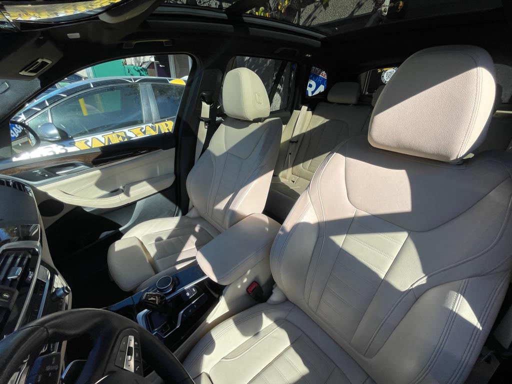Interior of BMW X3 crystal car – premium comfort meets glamorous design