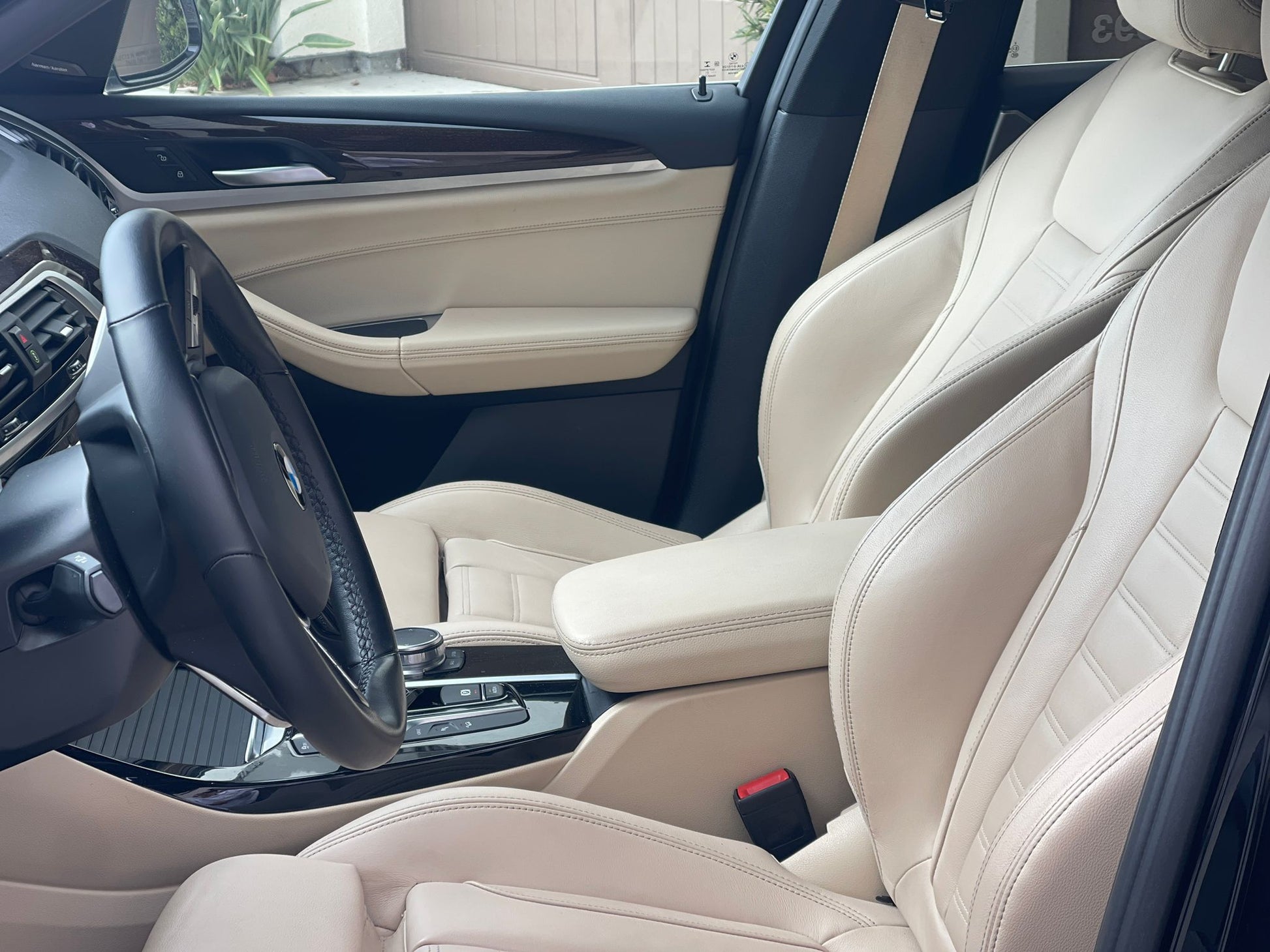 Interior of BMW X3 crystal car – premium comfort meets glamorous design