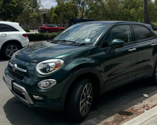 Front view of a premium rental car in San Diego – perfect for travel and business trips