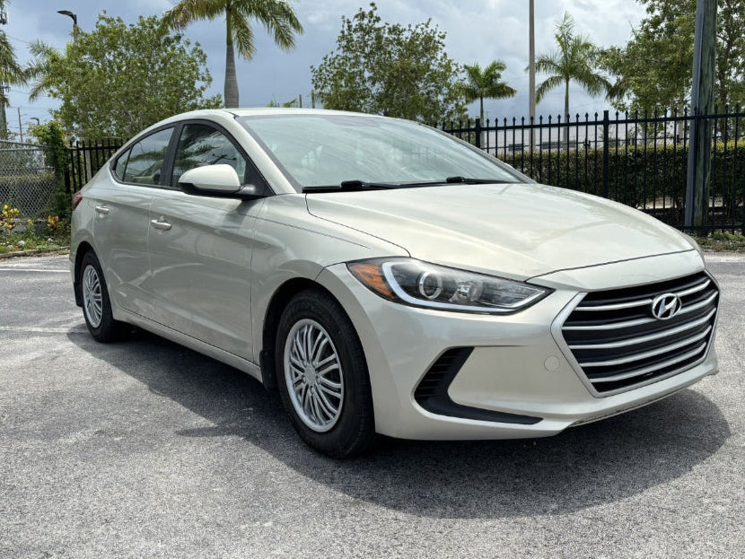 2018 Hyundai Elantra beige exterior parked in San Diego